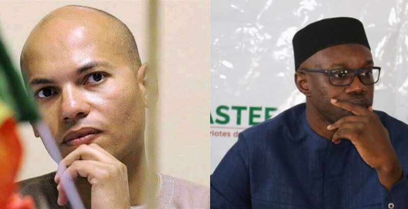 Au Sénégal, Karim Wade et Sonko disqualifiés pour la présidentielle Au Sénégal, Karim Wade et Sonko disqualifiés pour la présidentielle